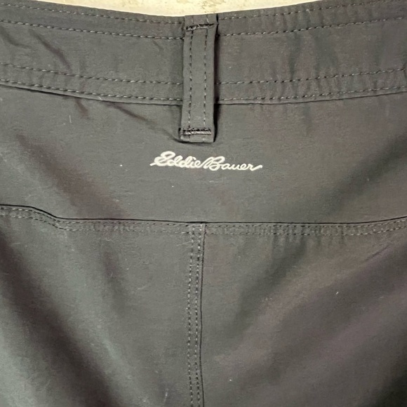 EDDIE BAUER Womens Black Fleece Lined Pants Size 12 Cold Weather - Picture 12 of 15